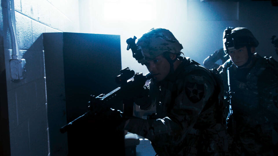 Soldiers in Dusty Room