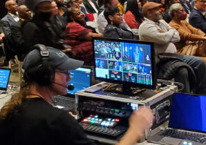 Live video switching the state of the city address of Richmond, VA
